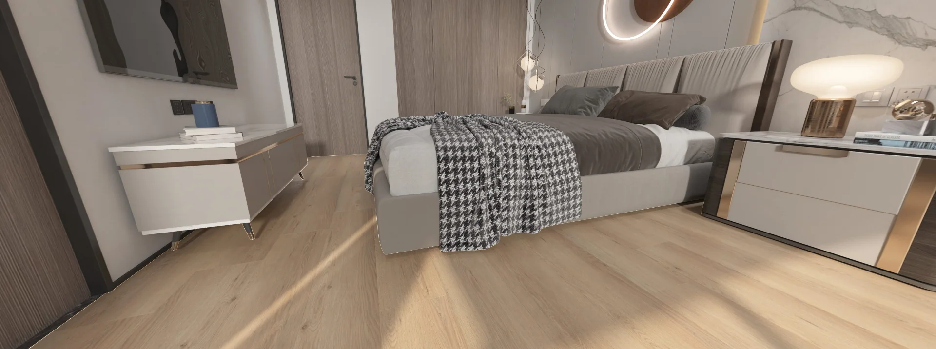 Diamonds Doghe flooring in an interior